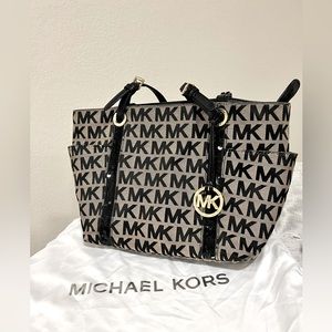 Michael Kors Sequin Stripes Tote